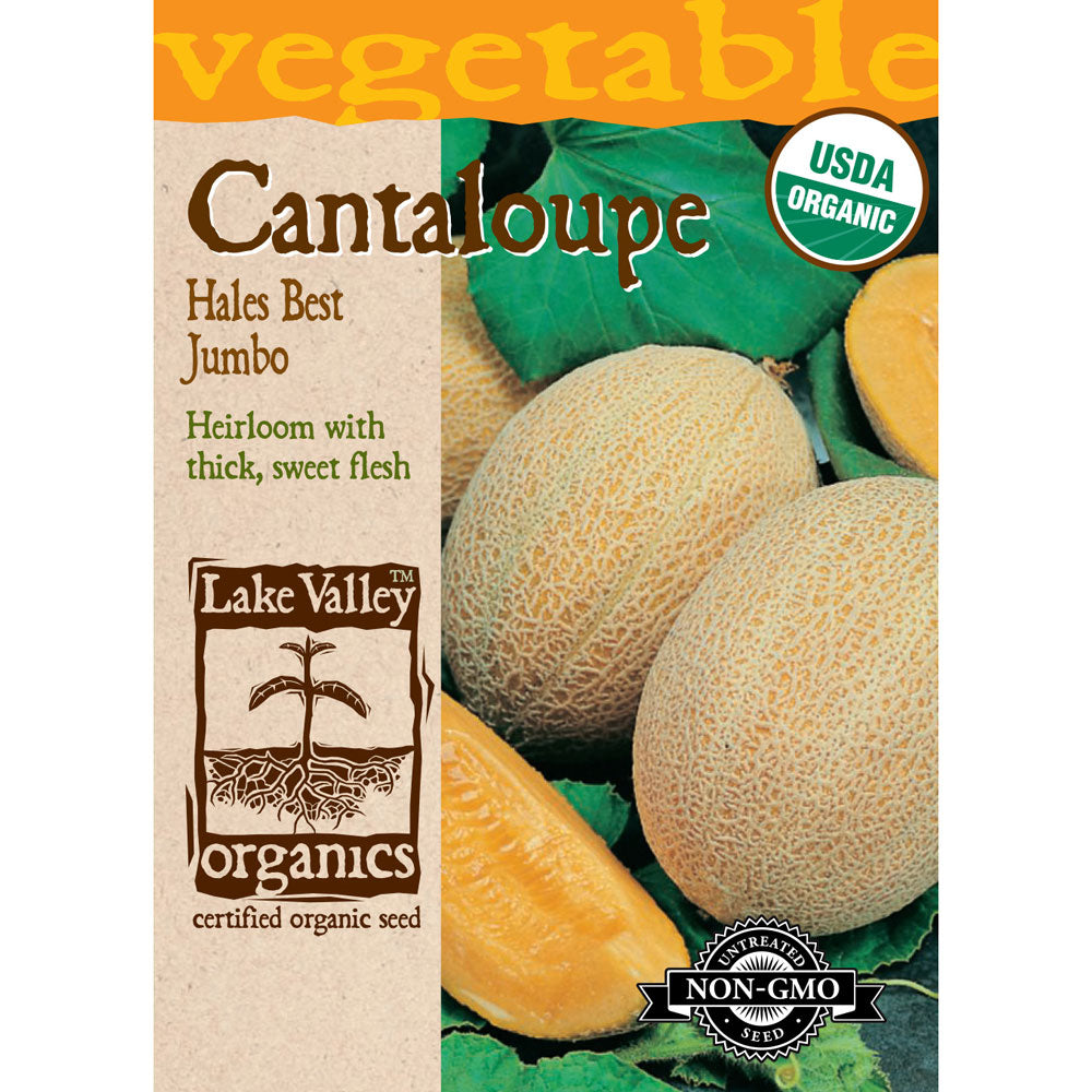 Lake Valley, Cantaloupe, Hales Best Jumbo Organic
