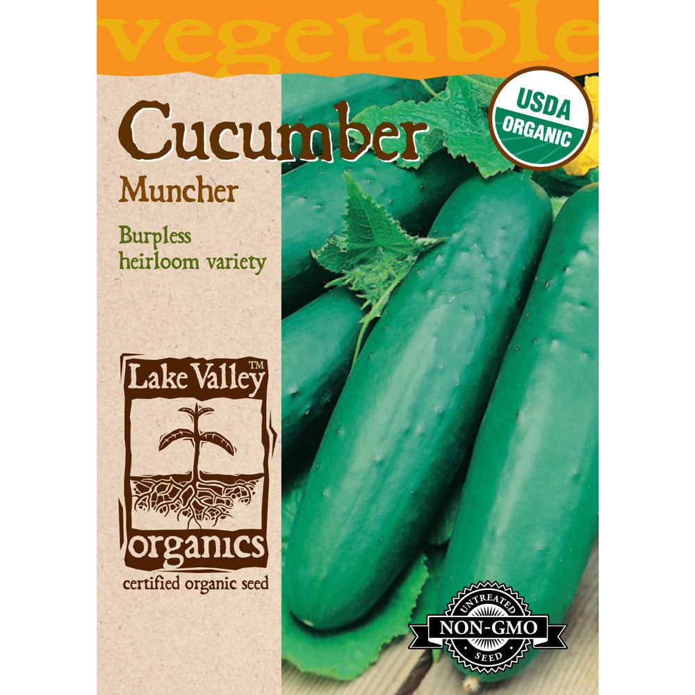Lake Valley, Cucumber, Muncher Organic