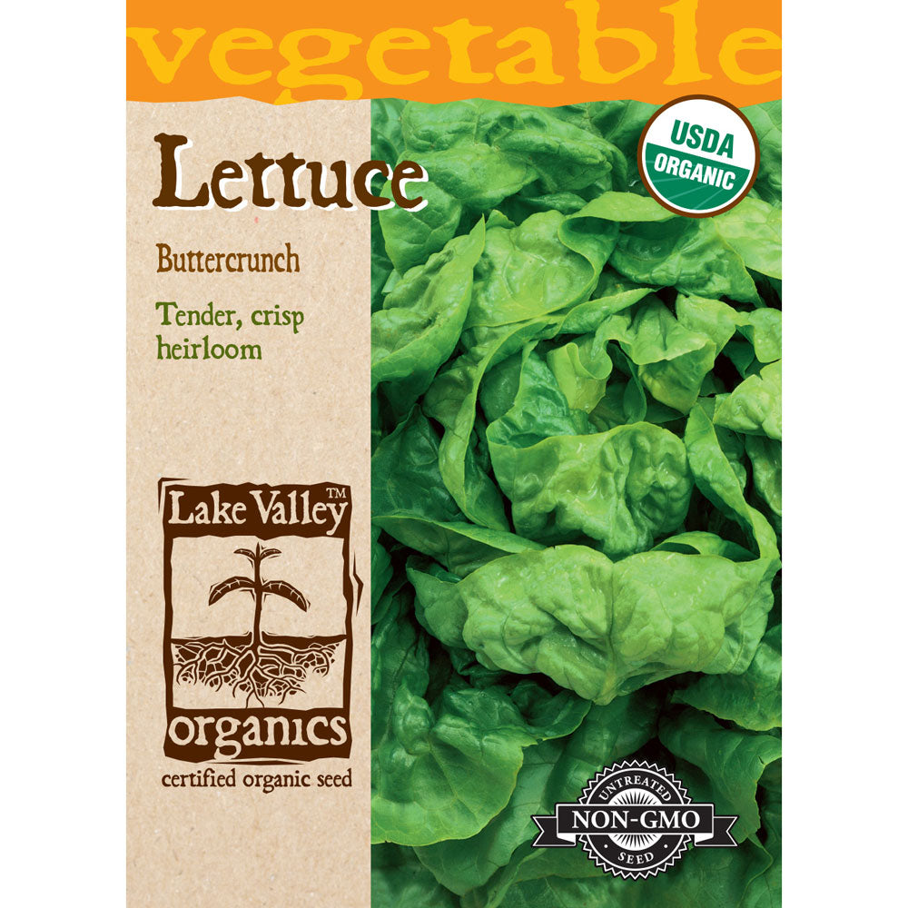 Lake Valley, Lettuce, Buttercrunch Organic