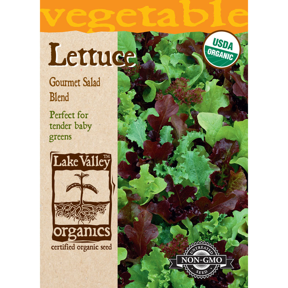 Lake Valley, Lettuce, Gourmet Salad Blend Organic