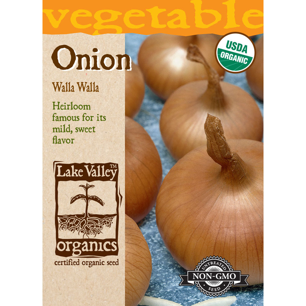 Lake Valley, Onion, Walla Walla Sweet Long Organic