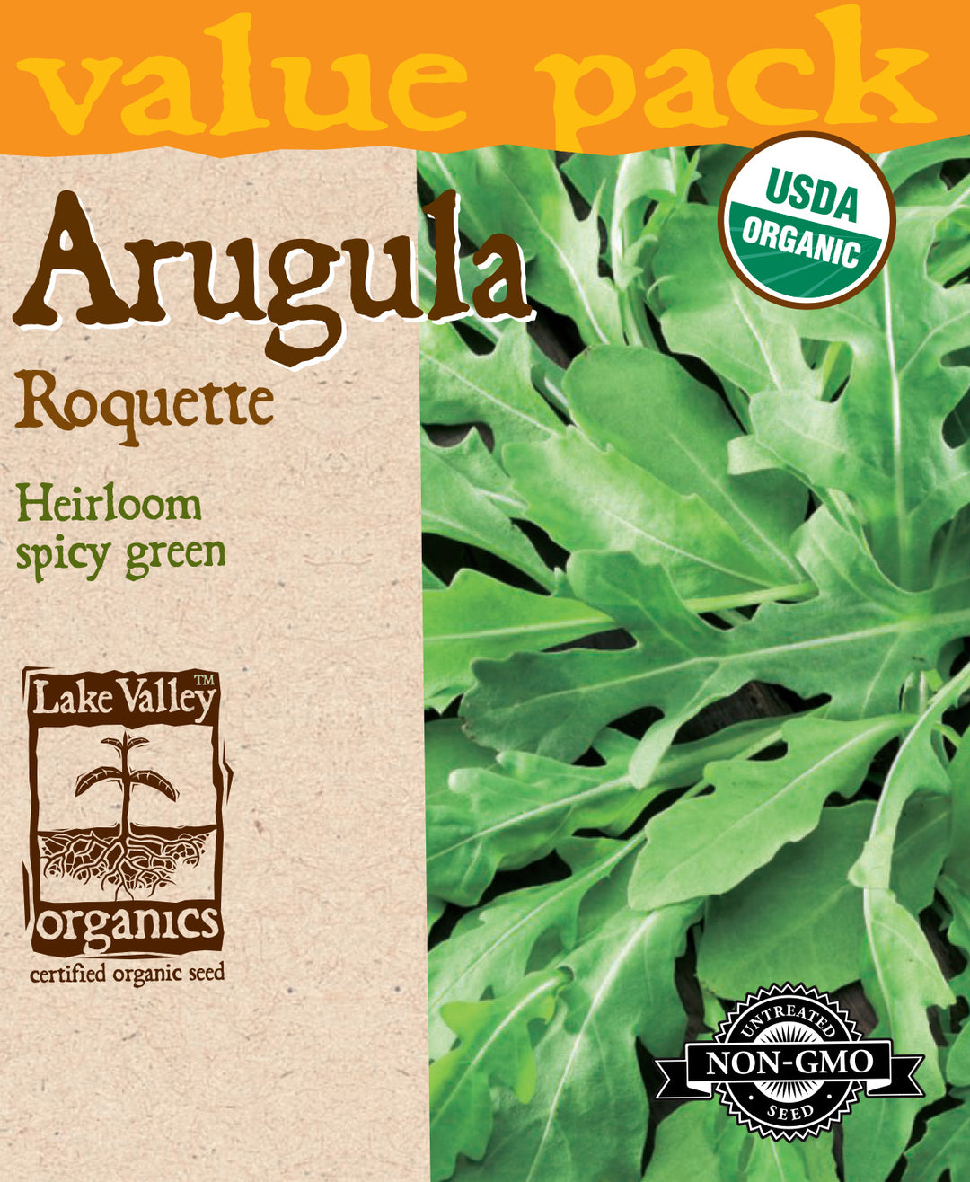 Lake Valley, Arugula, Organic Vegetable