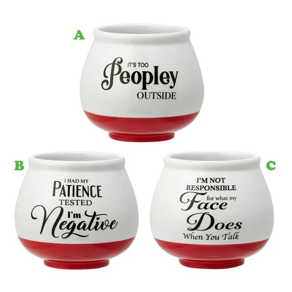 Napco, Witty People Planter, Assorted and Sold Separately