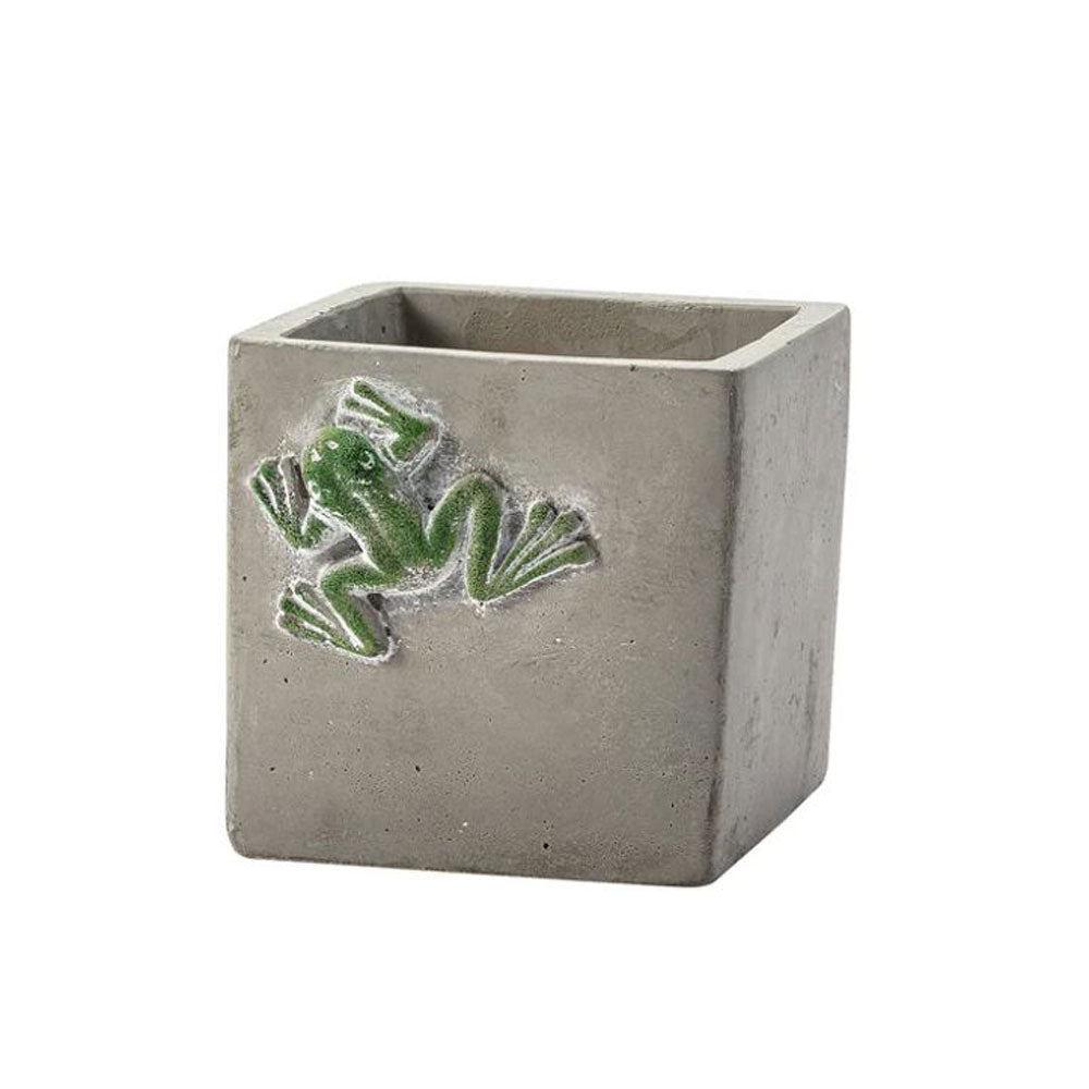 Napco, Square Frog Planter, Large