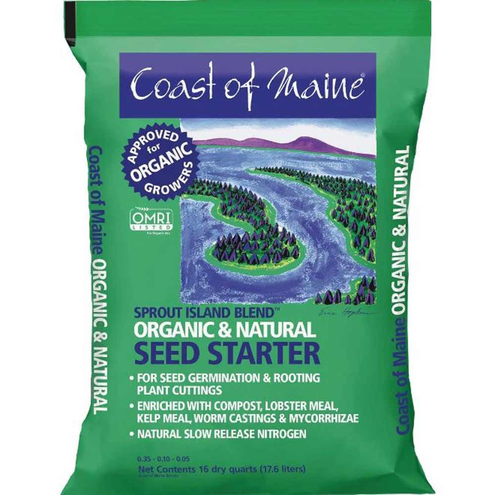 Coast of Maine, Sprout Island Blend, Organic Seed Starter