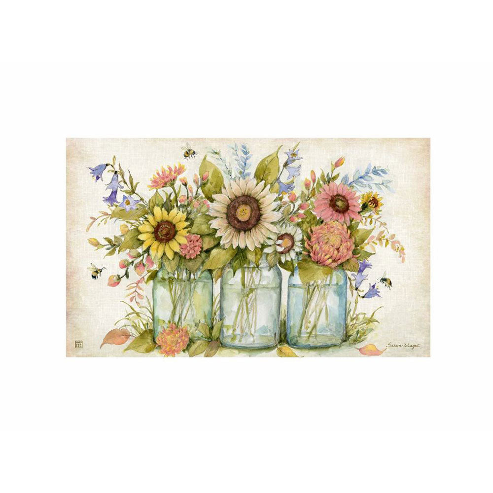 Magnet Works, Bee Spring Bouquet Mat mate