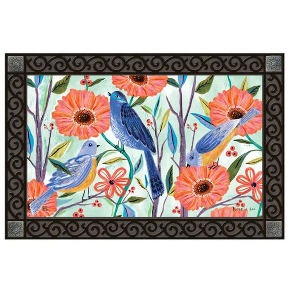 Magnet Works, Bluebirds & Blossoms Mat mate