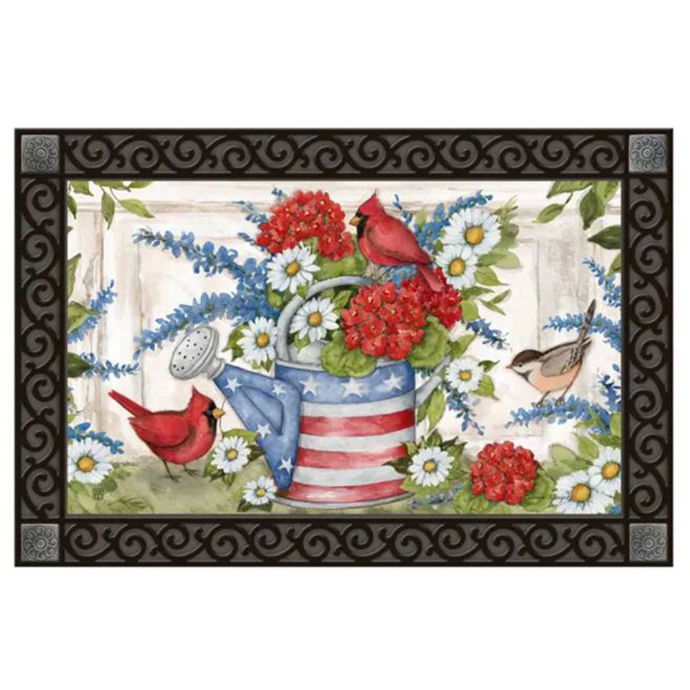 Magnet Works, Stars & Stripes Watering Can Mat mate
