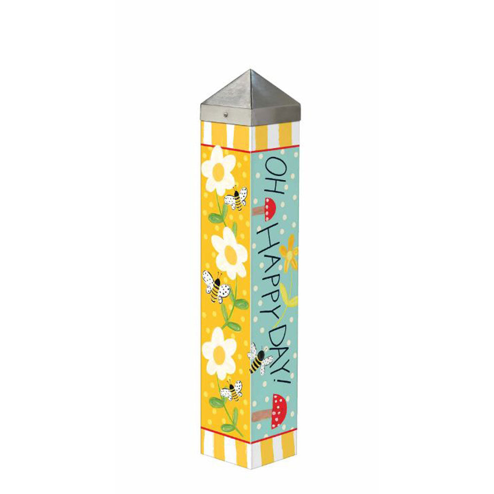 Magnet Works, Bumbly Bees Art Pole, 20"