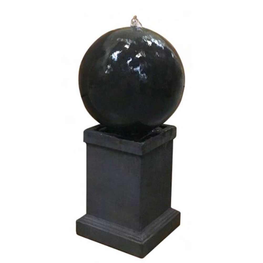 Classic Home & Garden, Surrey Sphere Fountain, Burnt Umber