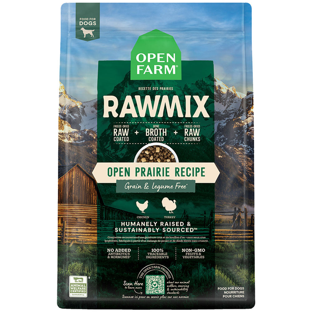 Open Farms, Grain Free Rawmix Prairie