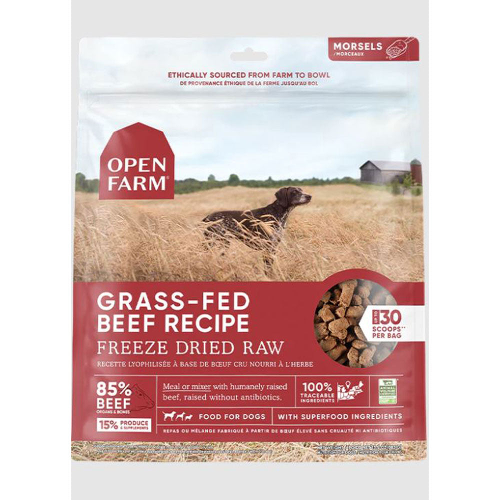 Open Farms, Freeze Dried Morsels Beef