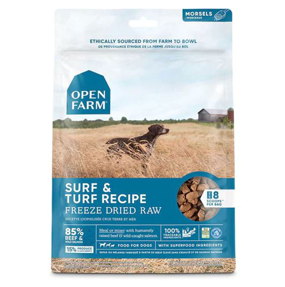 Open Farms, Freeze Dried Morsels Surf & Turf