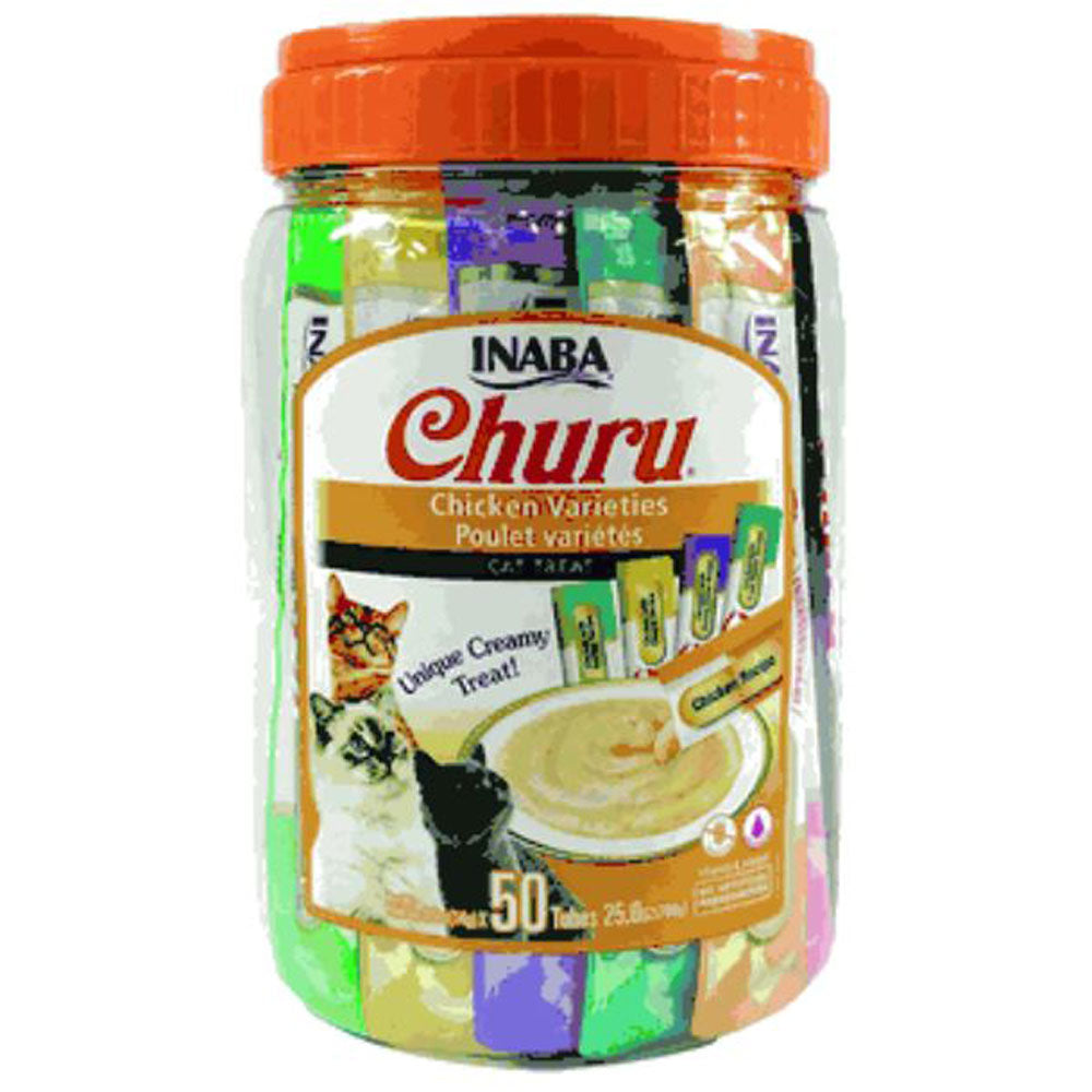 Ciao, Churo Chicken Variety Tub, 50 CT