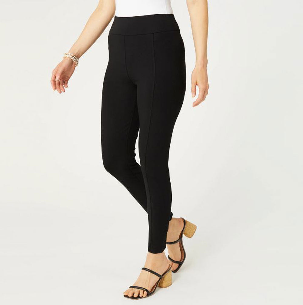 Coco+Carmen, The Perfect Ponte Ankle Pant, Black