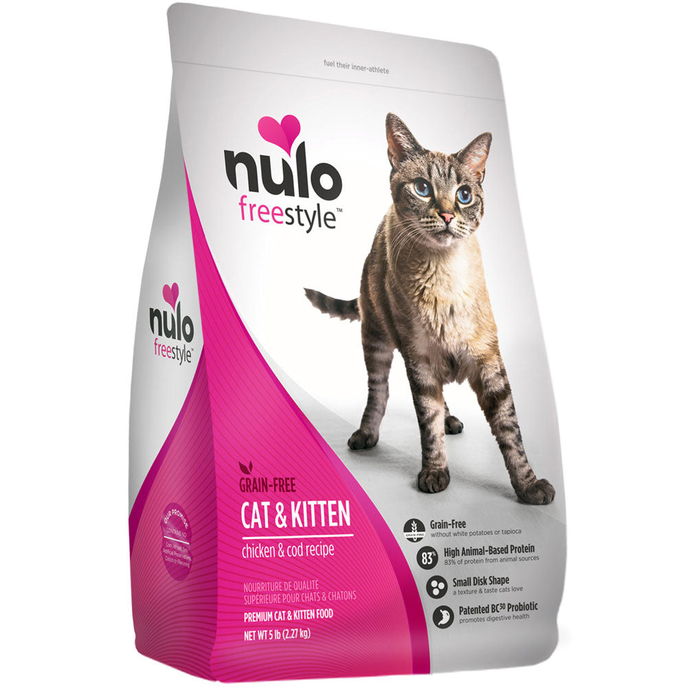 Nulo, Freestyle Grain Free Chicken & Cod, 5 lb.