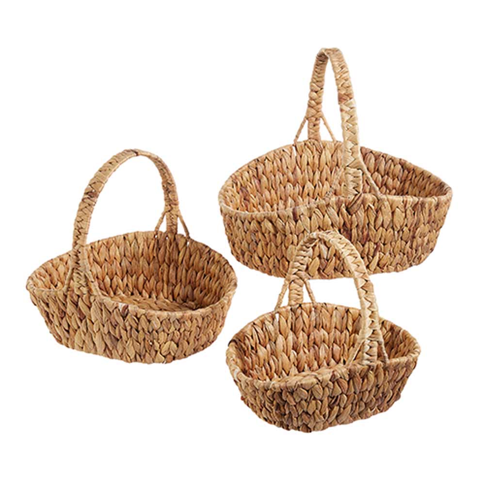 Raz, Woven Handled Baskets