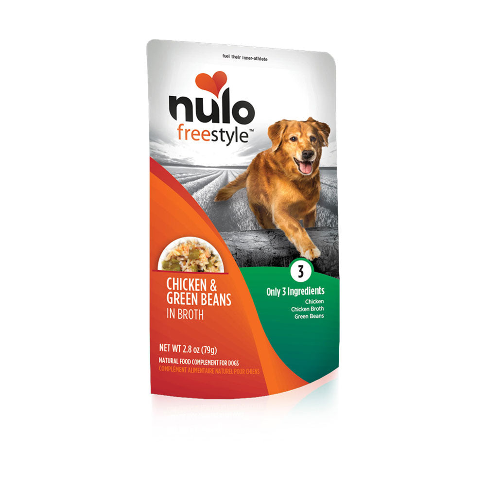 Nulo, Freestyle Chicken & Green Bean Bone Broth, 2.8 oz.