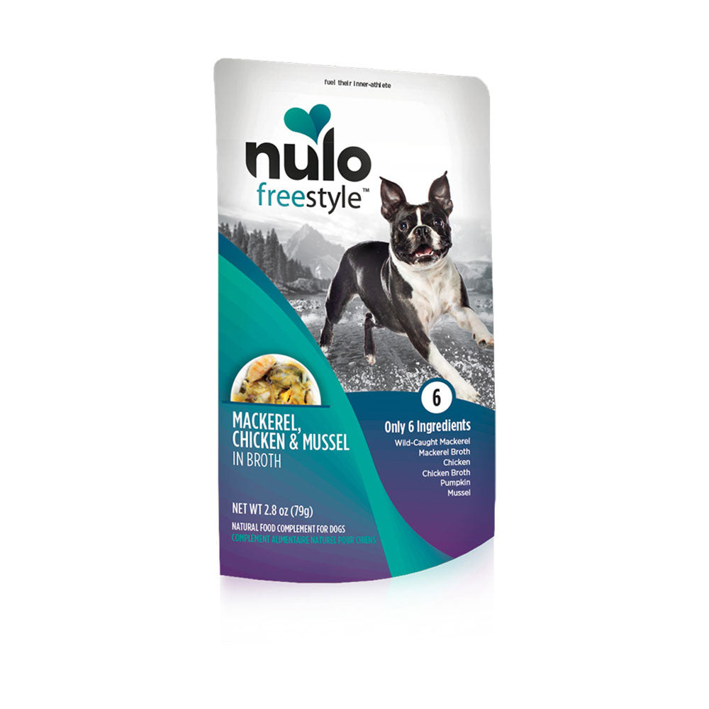 Nulo, Freestyle Mackerel, Chicken, & Mussel, 2.8 oz.