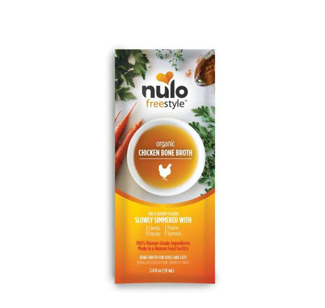 Nulo, Freestyle Organic Chicken Bone Broth, 2 oz.