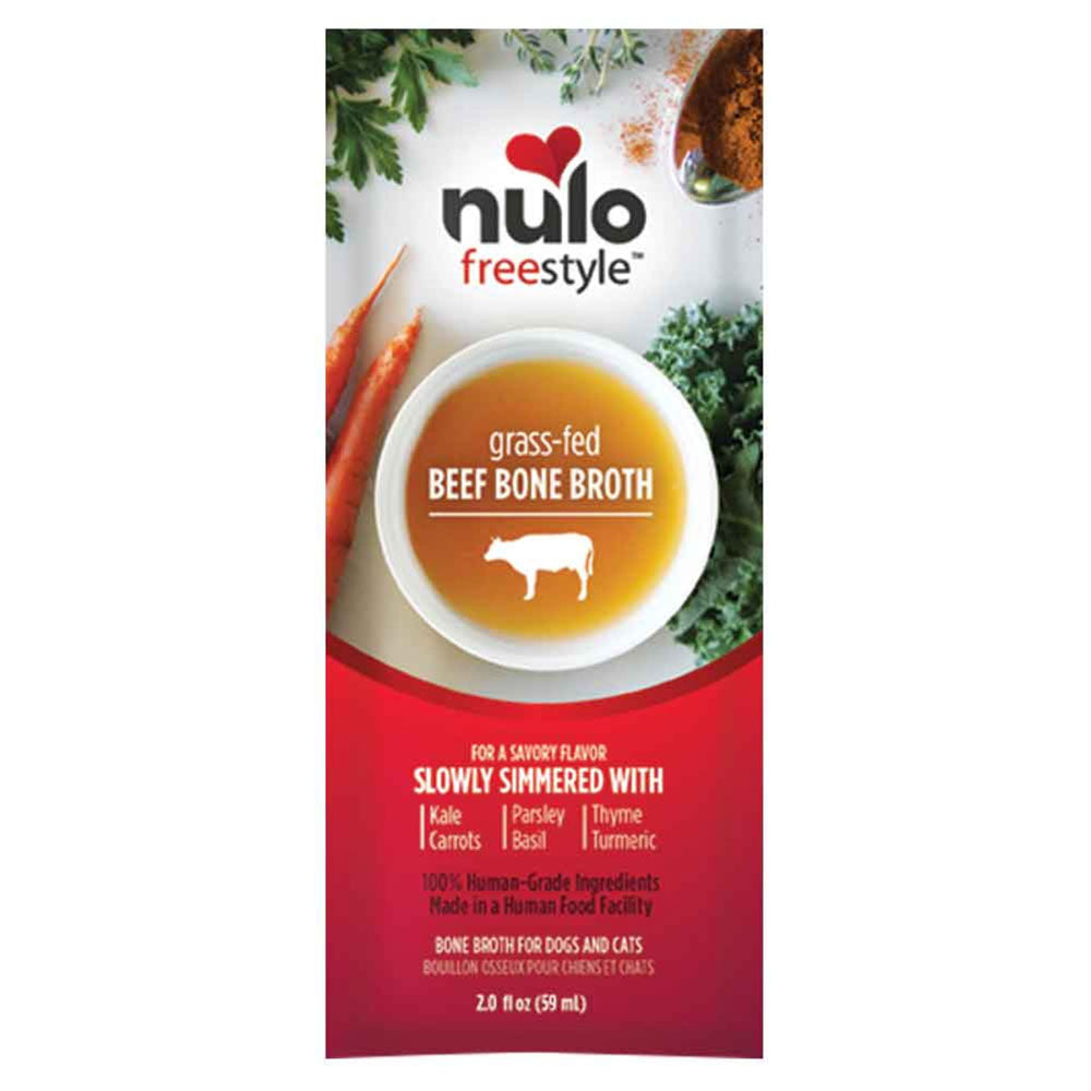 Nulo, Freestyle Grass Fed Beef Bone Broth, 2 oz.