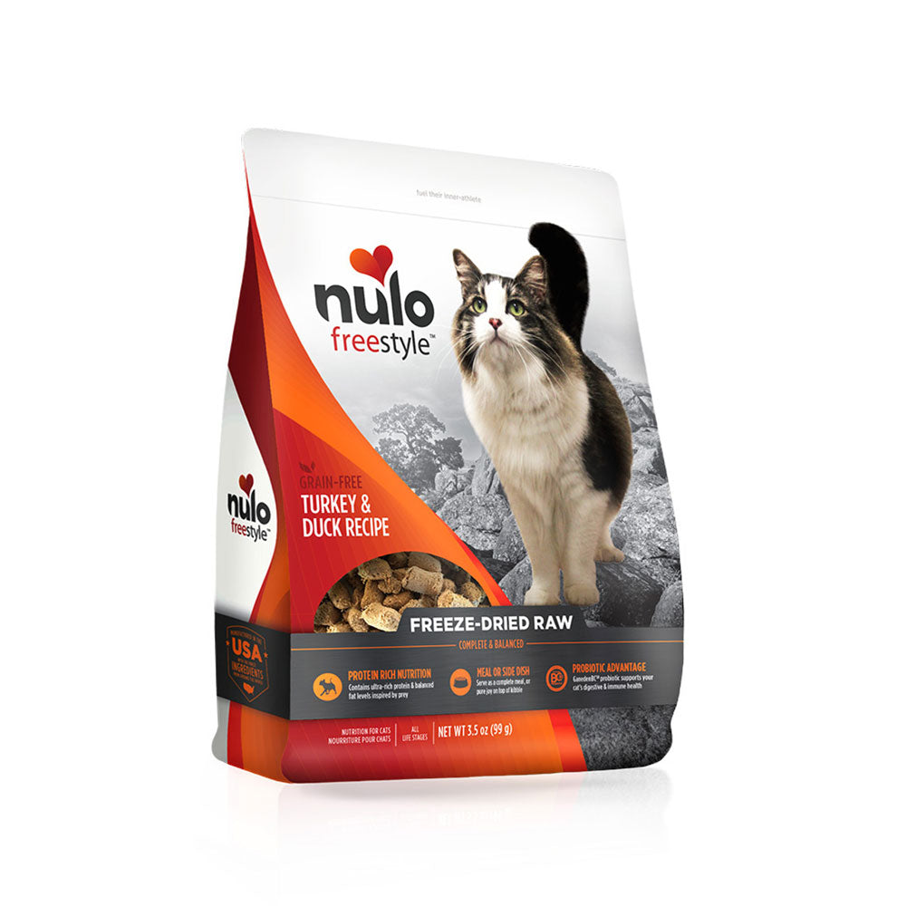 Nulo, Freestyle Freeze Dried Turkey & Duck, 3.5 oz.