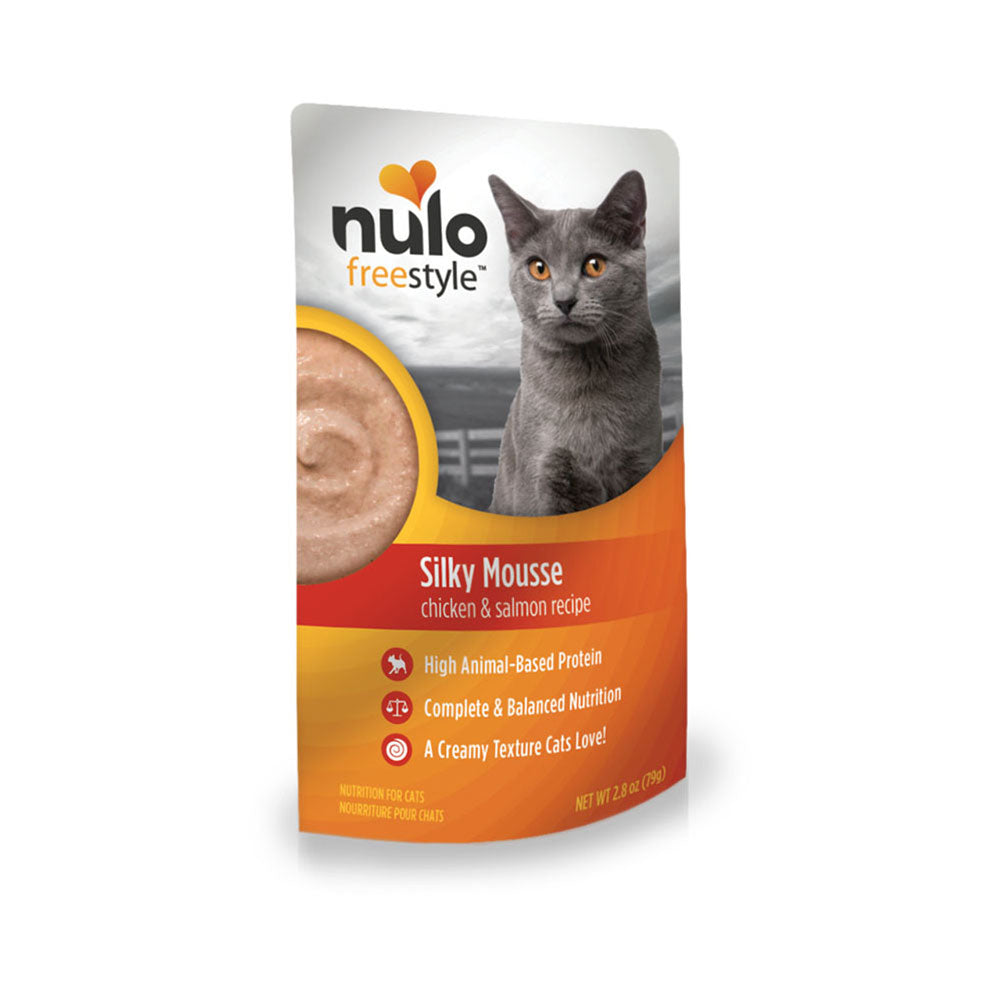 Nulo, Freestyle Mousse Chicken & Salmon, 2.8 oz.