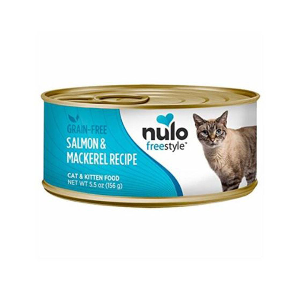 Nulo, Freestyle Grain Free Salmon & Mackerel, 5.5 oz.