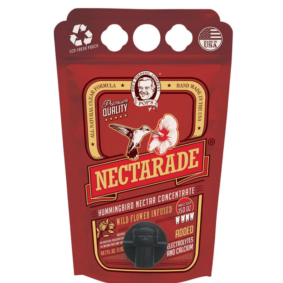 Pop's Birding, Nectarade® Hummingbird Nectar, Concentrate, 50.7 oz.