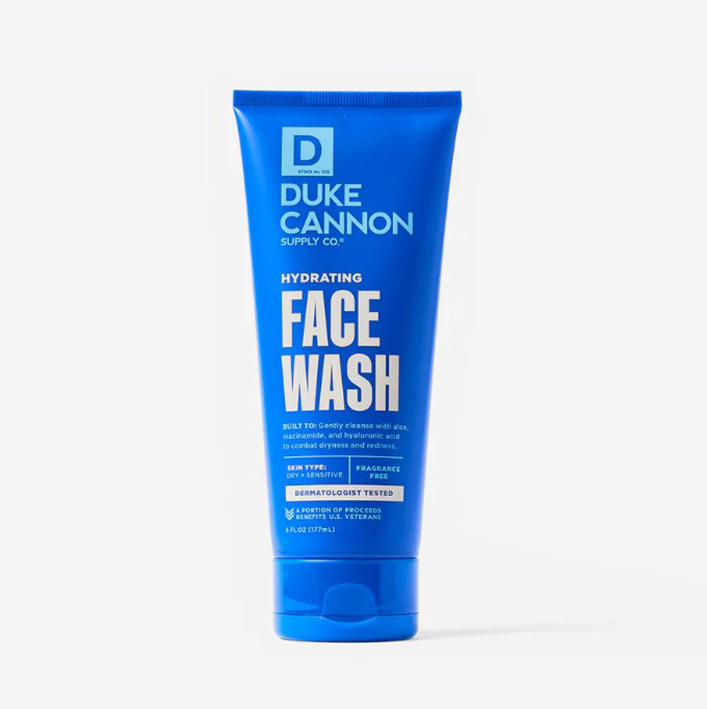 Duke Cannon, Hydrating Face Wash, 6 oz.