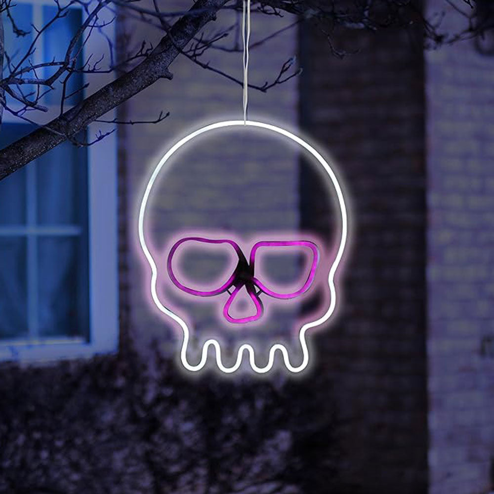 Alpine, Skull Neon Tube Light