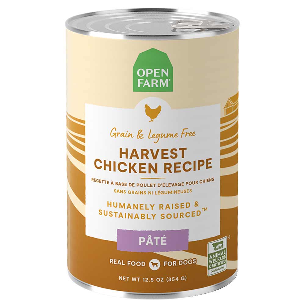 Open Farms, Grass Fed Harvest Chicken, 12.5 oz.