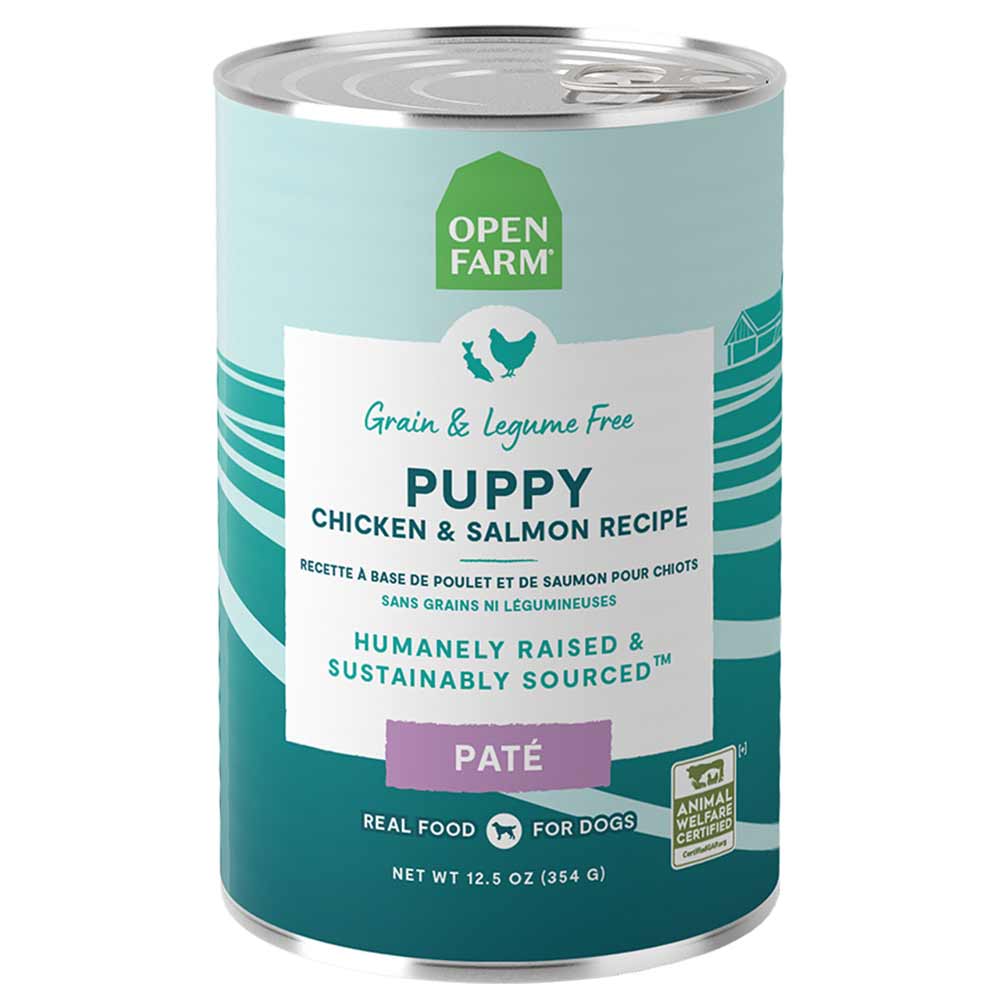 Open Farms, Puppy Chicken & Salmon, 12.5 oz.