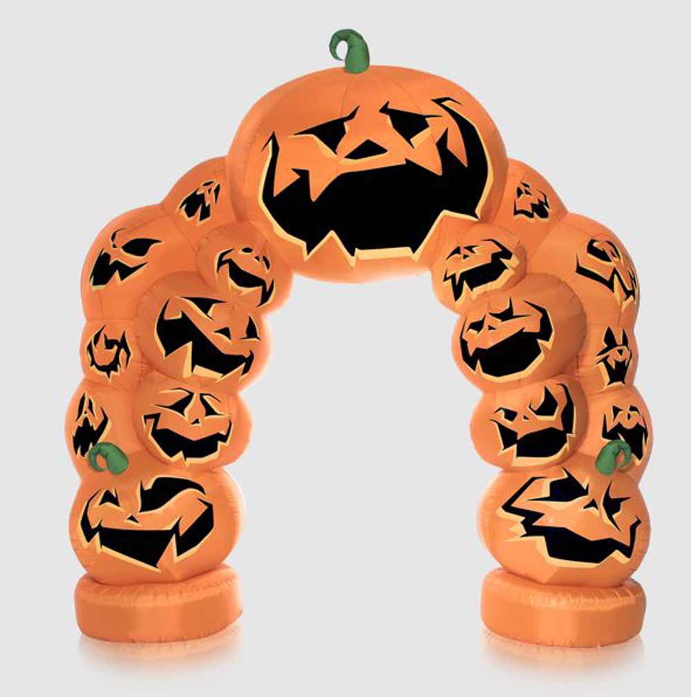 Loomi Holidays, 11ft. Pumpkin King Archway Inflatable