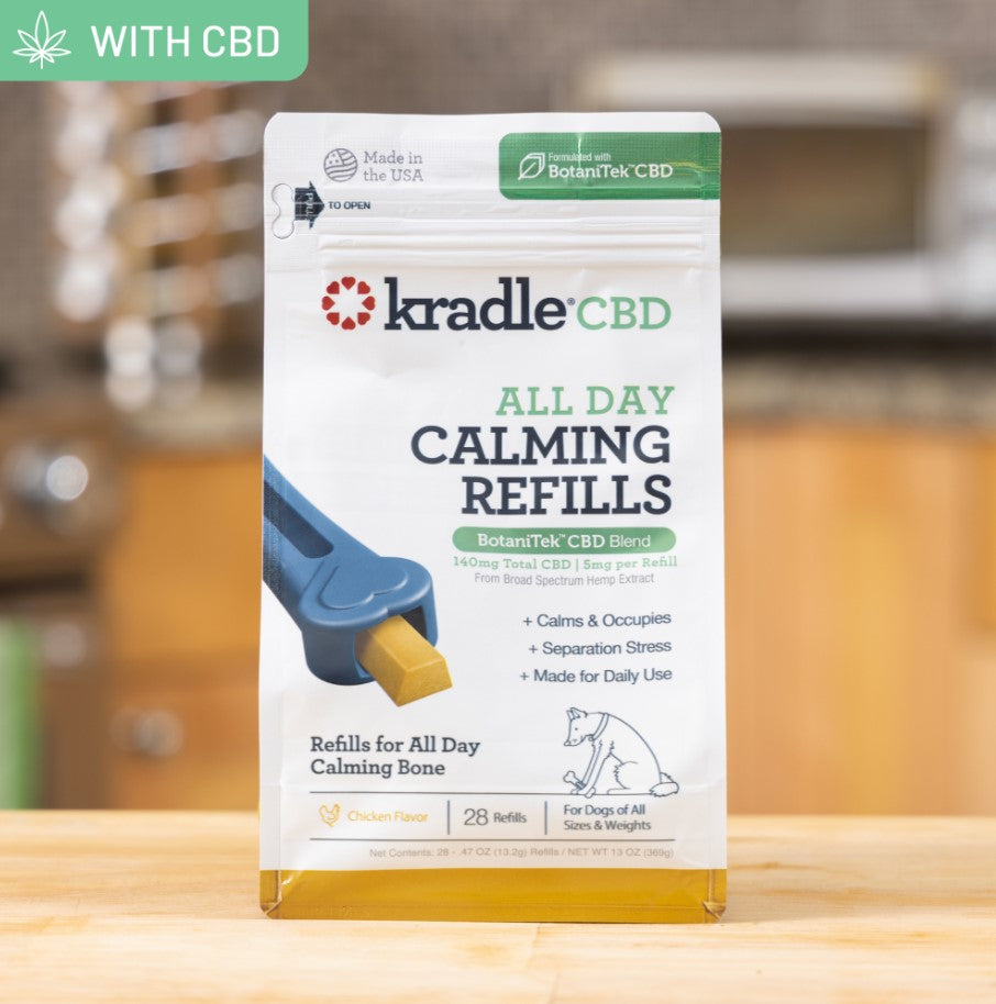 Kradle, Calming Nylon Bone Refill, 28ct