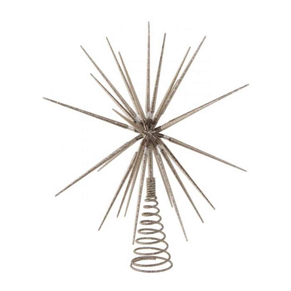 Regency, Starburst Silver Tree Topper, 16"