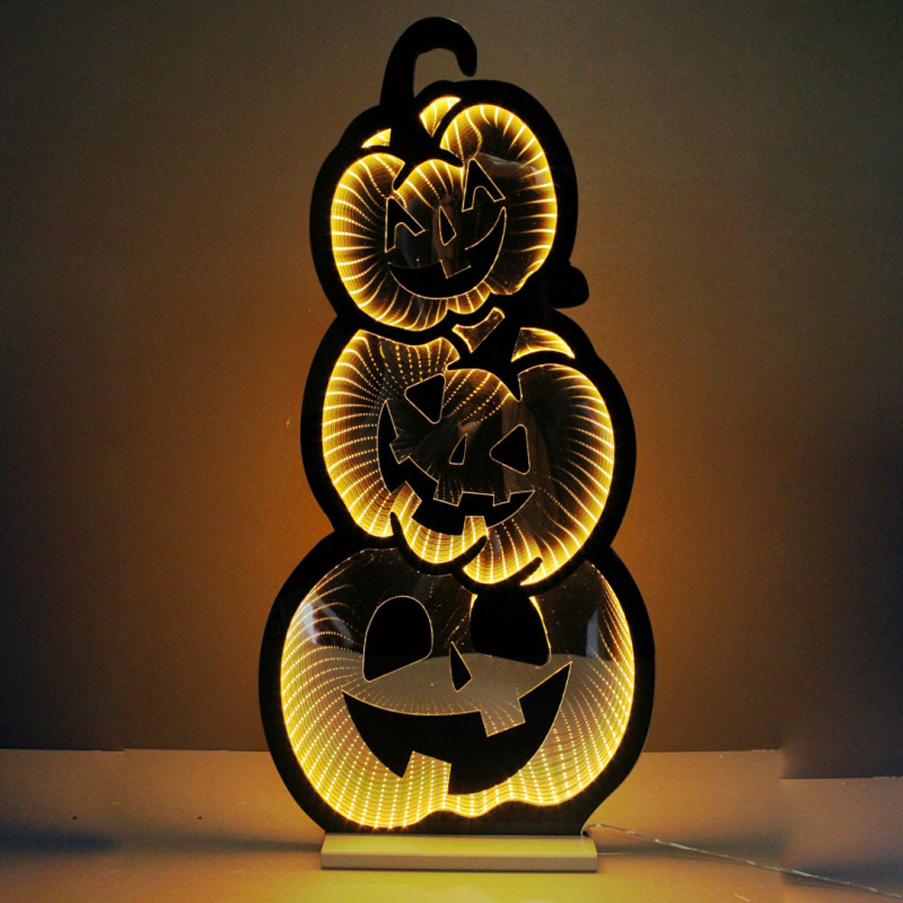 Direct Export, LED Infinity Pumpkin Stack, 35.45"H