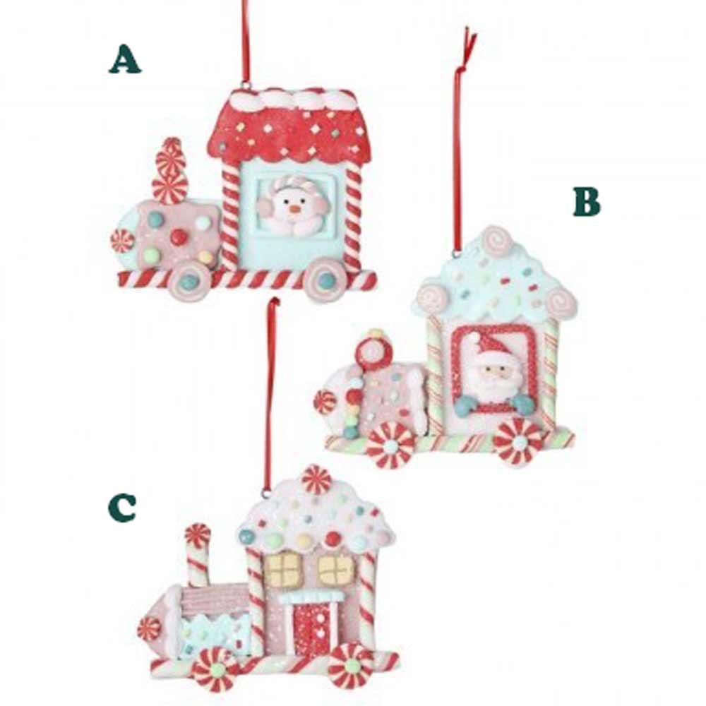 Regency, Holiday Sweets Train Ornament, Assorted & Sold Separately