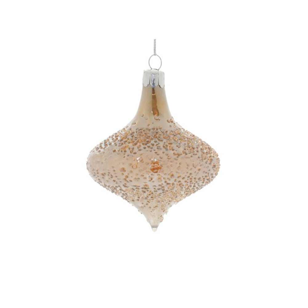 Melrose, Champagne Glass Onion Ornament, Various Sizes