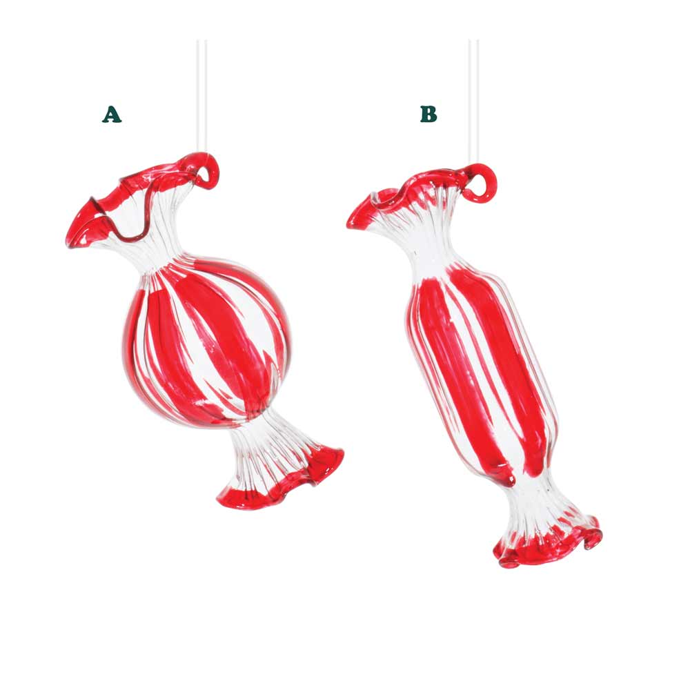 Melrose, Candy Glass Ornament, Assorted & Sold Separately