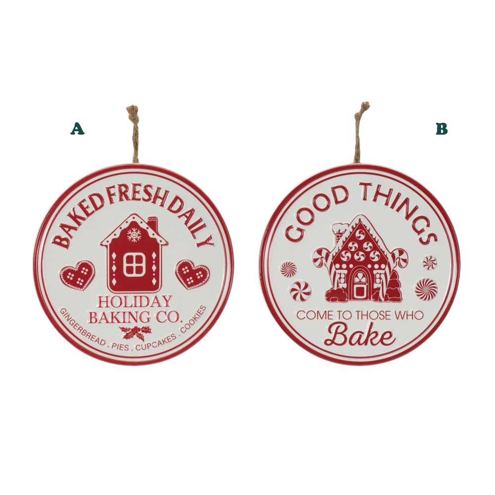 Melrose, Bake Iron Ornament, 8", Assorted & Sold Separately