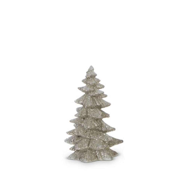 RAZ, Silver Glitter Trees, Various Sizes