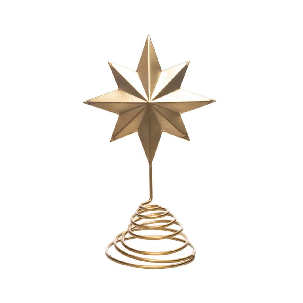 Transpac, Star Metal 8 Point Tree Topper
