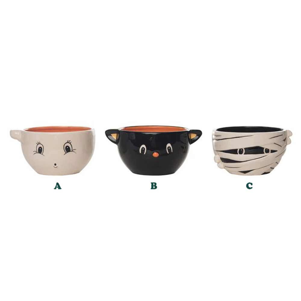 Transpac, Halloween Character Bowl, Assorted & Sold Separately