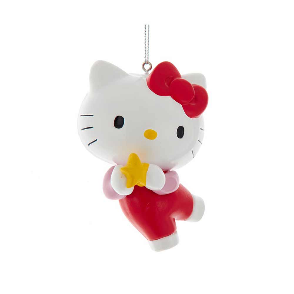 Kurt Adler, Hello Kitty W/Star Ornament