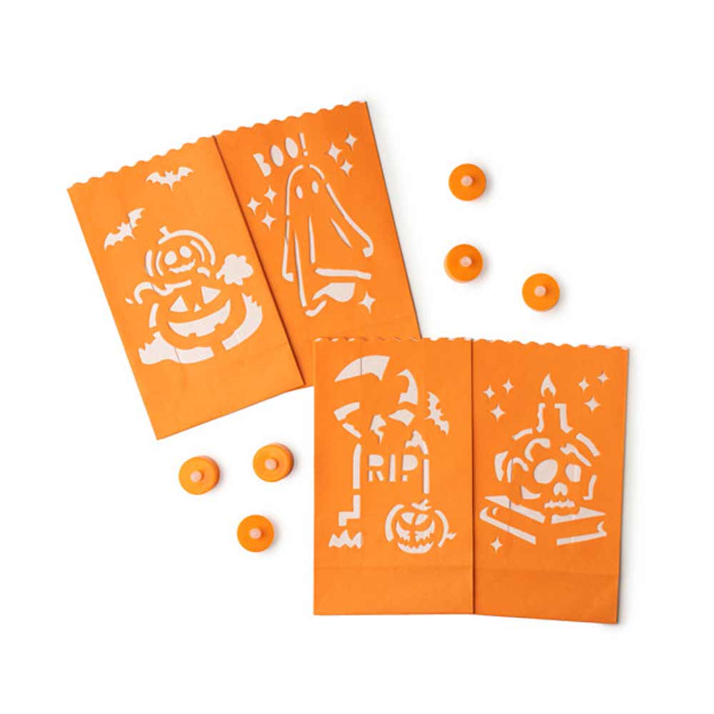 Flickering Frights, Halloween Luminary Pathway Markers, Assorted ands Sold Separartely