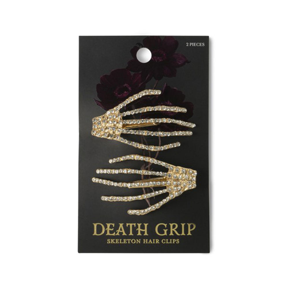Death Grip, Halloween Skeleton Hair Clips