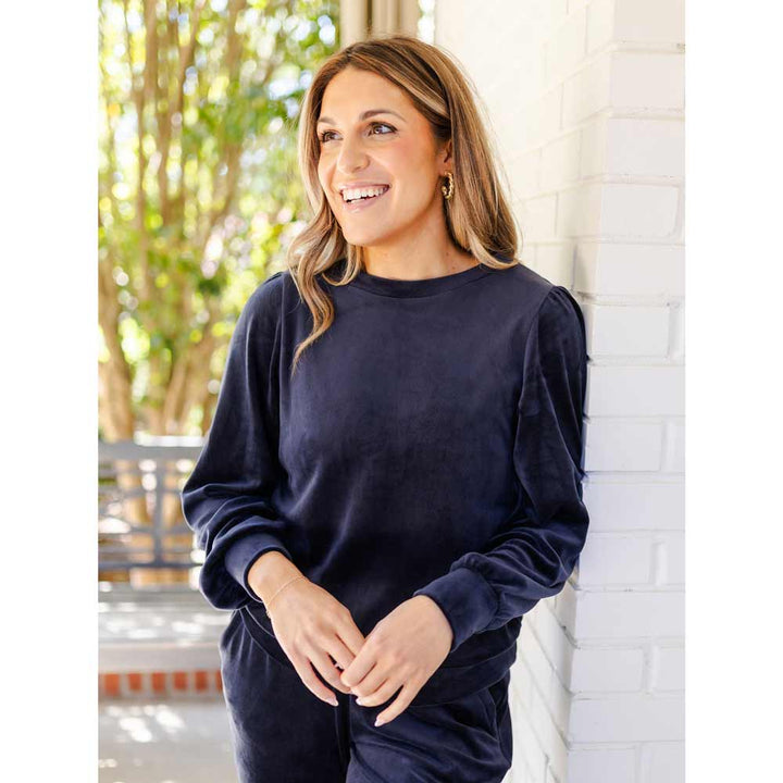 Mary Square, Chelsea Sweater, Slate