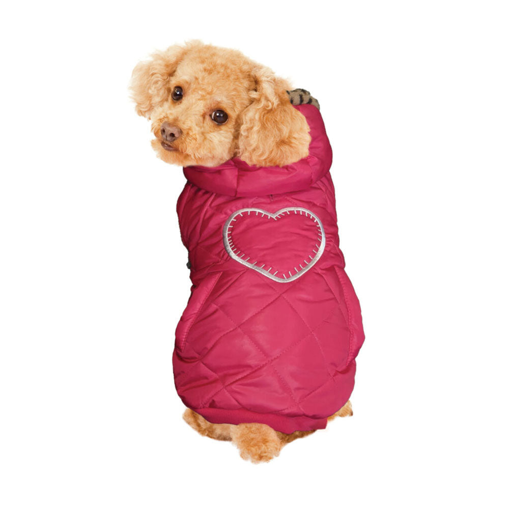 Ethical Pet, Girly Puffer Coat, Pink, Medium