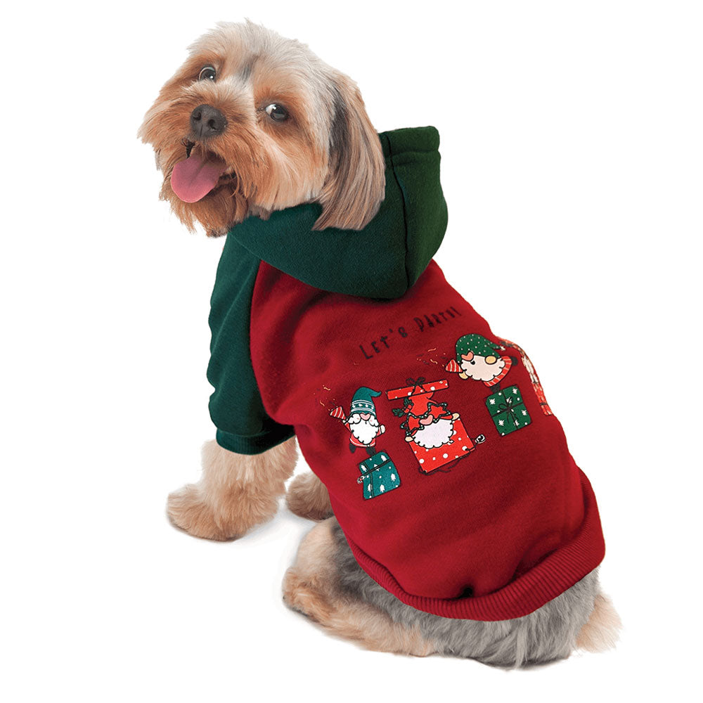 Ethical Pet, Gnome Holiday Hoodie, X-Large